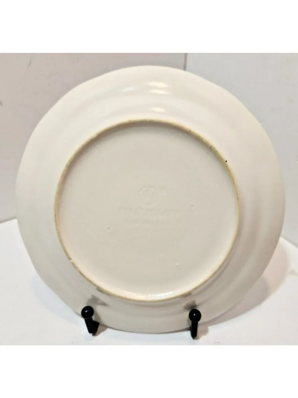 Vtg Pfaltzgraff Tea Rose Stoneware Salad Plates Set of 5 USA Made 7.25